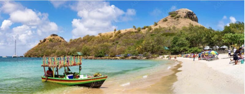 St Lucia Pigeon Island Ultimate Relaxer Experience - Discovering the Historic Forts and Scenic Views