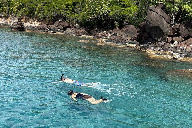 St. Lucia Private Boat to Soufriere:Snorkeling, Sightseeing,Beach - Key Points