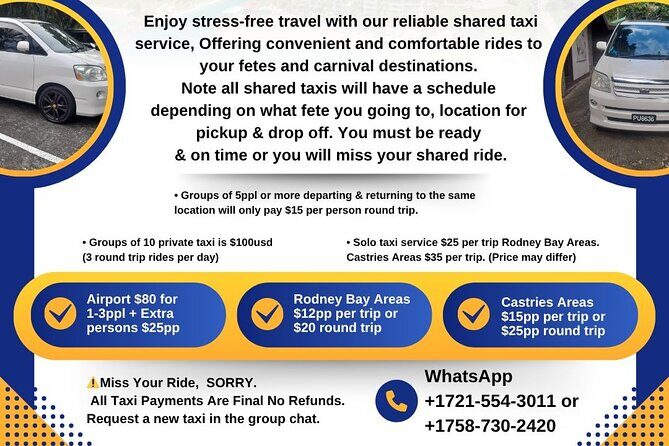 St. Lucia Private Transport - The Sum Up