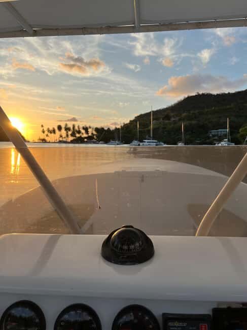 St. Lucia: Sunset Cruise, best way to end a day in paradise - The Itinerary in Detail