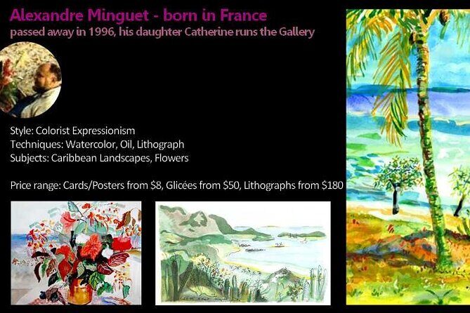 St.Martin - St.Maarten: Small Group, Visit Our Artists, Art Tour - What to Expect from the Art Tour Experience
