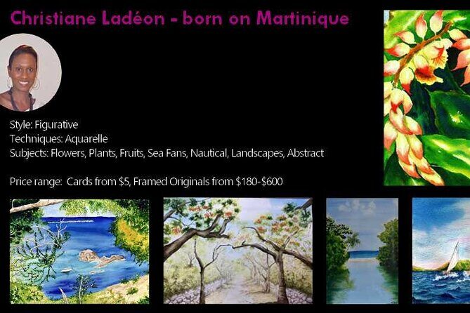 St.Martin - St.Maarten: Small Group, Visit Our Artists, Art Tour - The Detailed Breakdown of the Tour