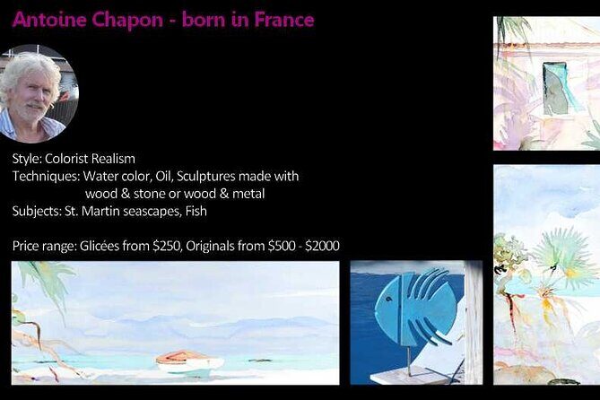 St.Martin - St.Maarten: Small Group, Visit Our Artists, Art Tour - FAQ