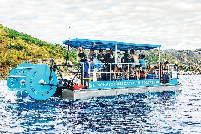 St. Thomas Cycleboats Water Island Trip - An Engaging Alternative to Traditional Boat Tours