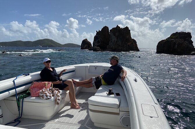 St Thomas Full-Day Boat Rental 37' Intrepid Powerboat - An In-Depth Look at the Experience
