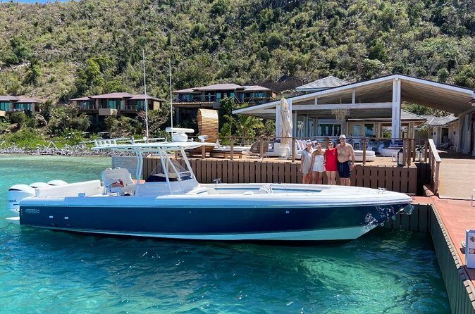 St Thomas Full-Day Boat Rental 37' Intrepid Powerboat - FAQ