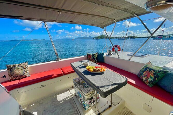 St. Thomas & St. John Private Luxury Full-Day Sail (12 guest max) - The Catamaran & Comfort