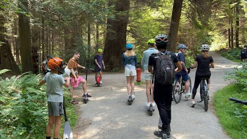 Stanley Park EUC & E-scooters loop tour - Key Points