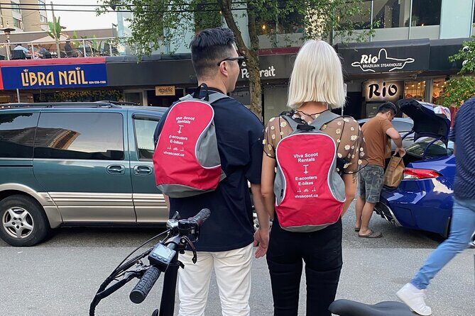 Stanley Park Seawall E-scooter Rental with Self Guided map - An Introduction to the Experience