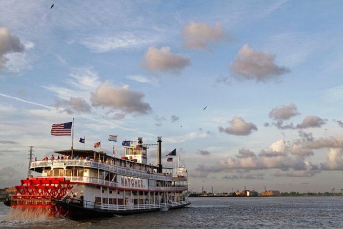 Steamboat Natchez VIP Jazz Dinner Cruise with Private Tour and Open Bar Option - What to Expect from the Itinerary