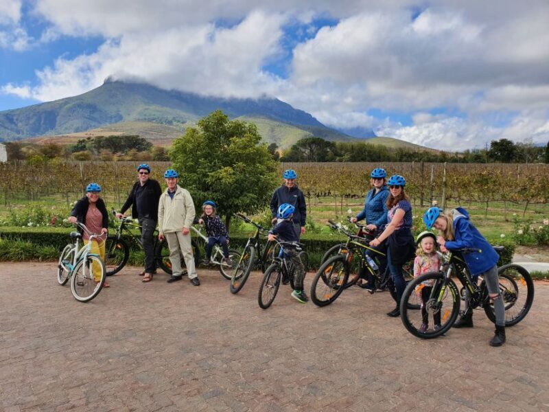 Stellenbosch: Historical Bike Tour & Wine Tasting - The Itinerary in Detail