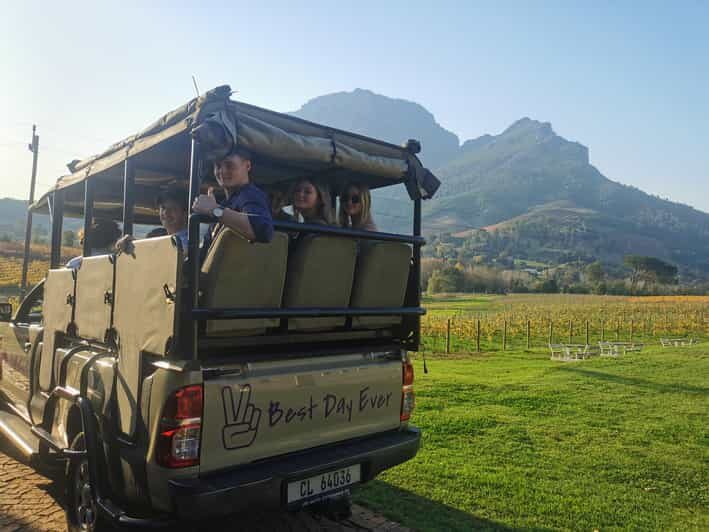 Stellenbosch North Guided Wine Safari (Tastings Excluded) - Key Points