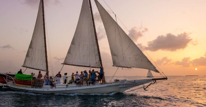 Stock Island Wind & Wine Sunset Sail aboard classic Schooner - What Makes This Sunset Sail Special