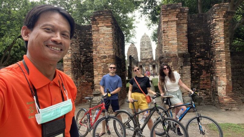 Sukhothai: Historical Park & Countryside Cycling Tour - The Itinerary in Detail