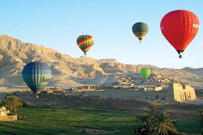 Sunrise Hot Air Balloon with Full Day Tour to the East and West Bank of Luxor - Key Points