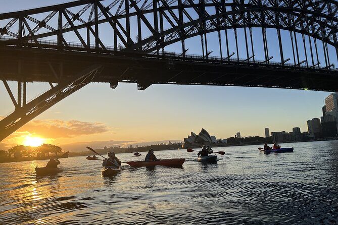 Sunrise Paddle Session on Syndey Harbour (single kayak) - Key Points