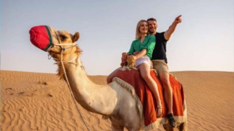 Sunrise/Sunset DuneBashing,CamelRide InlandSea &Sandboarding - Key Points