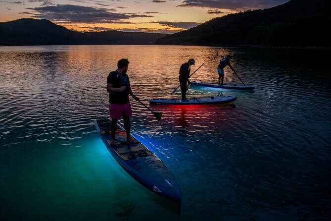 Sunset and Light Up Stand-Up Paddle with a Certified Guide - Authenticity and Unique Aspects