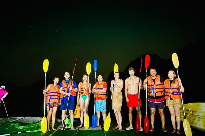 Sunset and Plankton Bioluminescent Night Kayak Lan Ha Bay - Night Kayaking and the Glowing Plankton