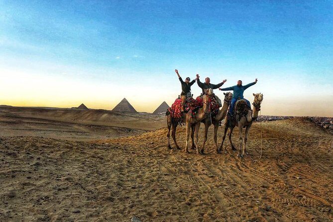 sunset at Giza pyramids by camels - Value Analysis: Price, Inclusions, and Authenticity