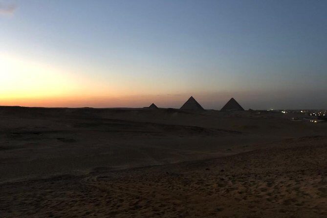 sunset at Giza pyramids by camels - FAQ