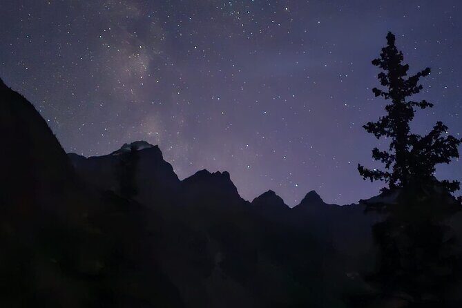 Sunset at Moraine Lake & Stargazing Tour from Canmore/Banff - The Viewpoint at the Rockpile
