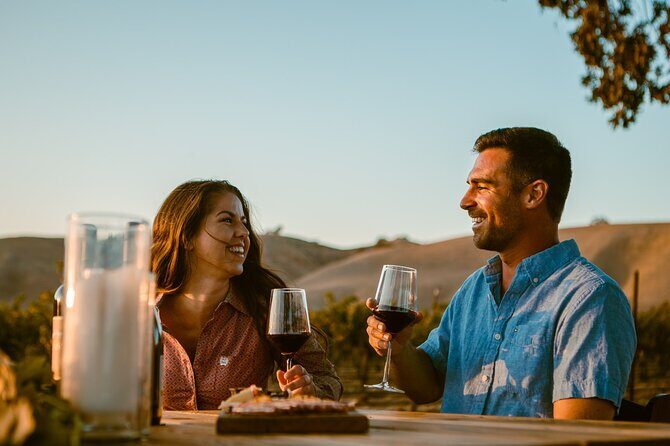 Sunset at the Vineyards Sidecar Wine Adventure Paso Robles - Key Points
