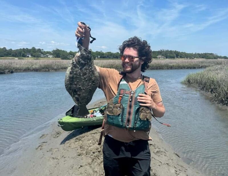 Sunset Beach SC: Myrtle Beach Area Guided Kayak Fishing Tour - The Itinerary: What to Expect