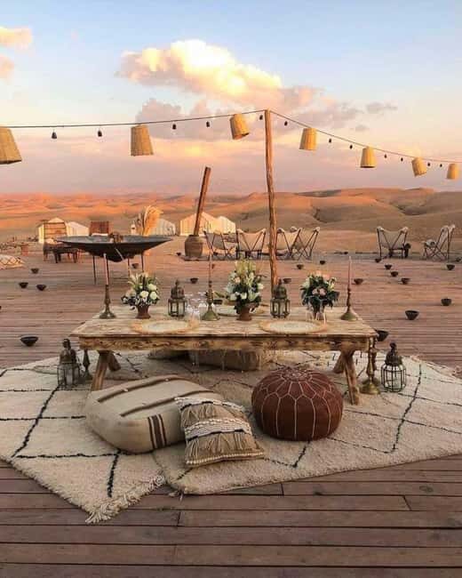 Sunset &camel ride and luxury dinner with fire show - Authenticity and Guest Feedback