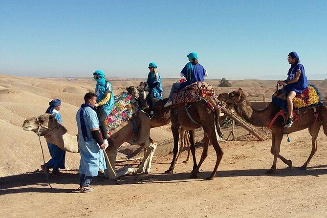 Sunset Camel Ride Quad Tour In Agafay Desert With Dinner - What to Expect from the Tour