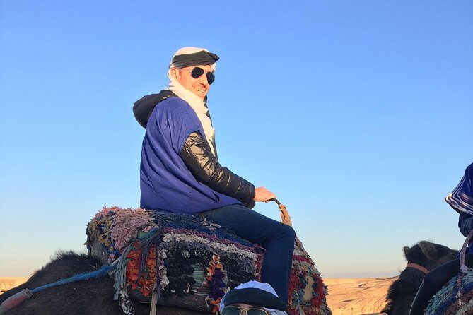 Sunset Camel Ride Quad Tour In Agafay Desert With Dinner - Detailed Breakdown of the Itinerary