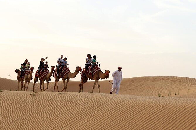 Sunset Camel Trek & Red Dunes Safari with BBQ at Al Khayma Camp From Dubai - FAQ