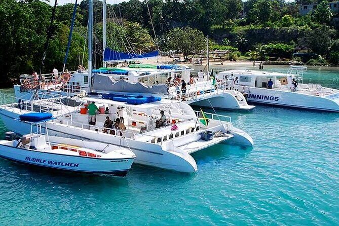 Sunset Catamaran cruise, Snorkeling and Rick's Cafe from Mobay - Key Points