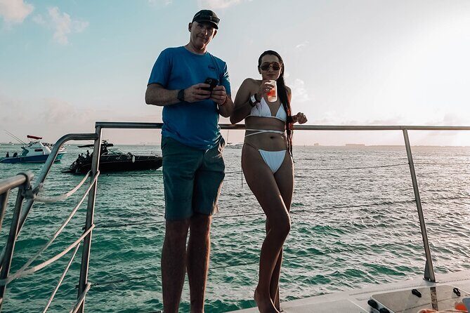 Sunset Catamaran to Isla Mujeres + Transportation from Cancún - Who Will Love This Tour