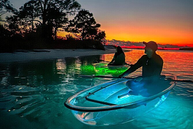 Sunset Clear Kayak Tour Destin Ft. Walton Beach - Equipment and Safety