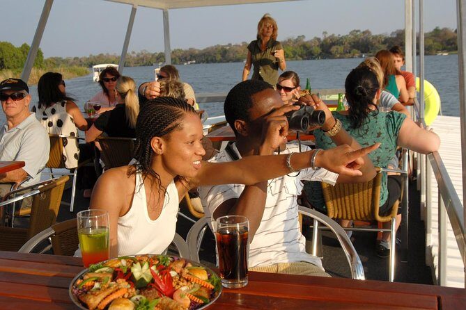 Sunset Cruise & Guided Falls Tour Combo - Day 1: Sunset Cruise on the Zambezi River