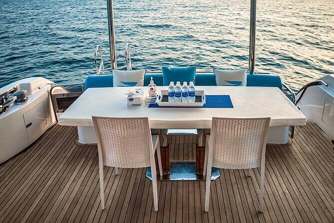 Sunset escape on Bluemoon 64ft from Dubai Marina to Atlantis - The Itinerary: What to Expect