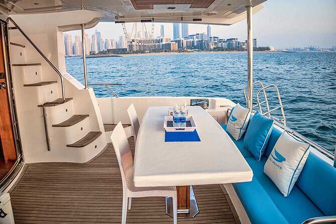 Sunset escape on Bluemoon 64ft from Dubai Marina to Atlantis - What Makes This Yacht Special