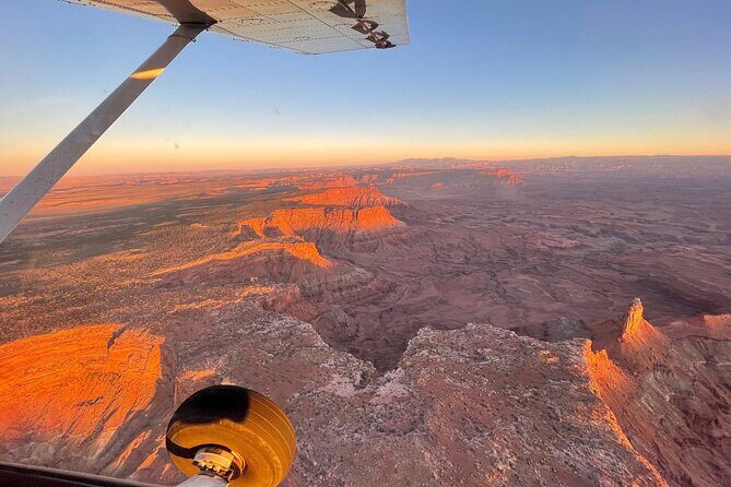 Sunset in Canyon Country Airplane Tour- 60 Min - Introduction: A Unique Perspective of Moab’s Canyonlands