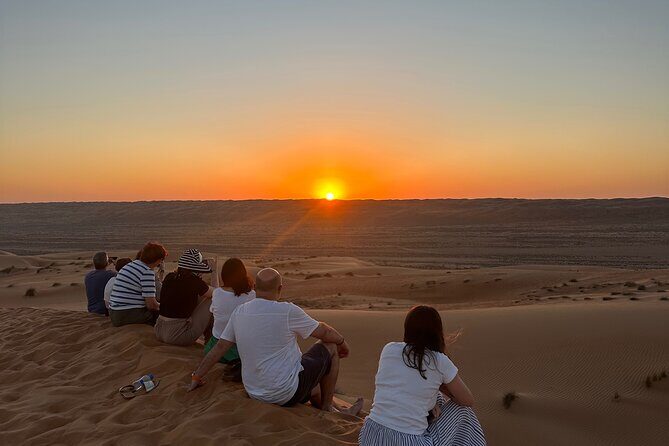 Sunset in Wahiba Sands 4x4 Adventure - Sunset Viewing: A Moment of Pure Magic