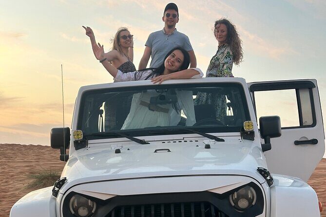 Sunset in Wahiba Sands 4x4 Adventure - Return Journey