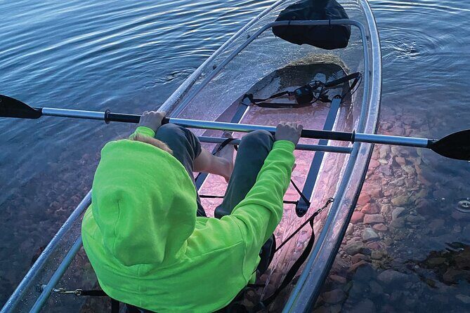 Sunset LED Clear Kayak Rentals for Glacier Park - Key Points