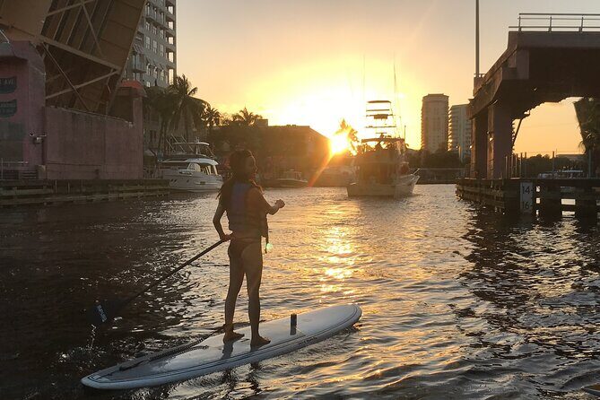 Sunset on Paddleboard Experience in Las Olas Fort Lauderdale - An In-Depth Look at the Sunset Paddleboard Experience