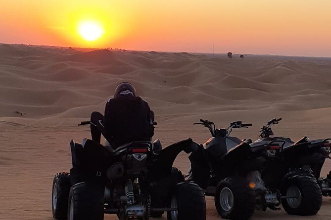 Sunset Quad Bike Tour Dubai (Deep desert ride , sunset in desert) - Key Points