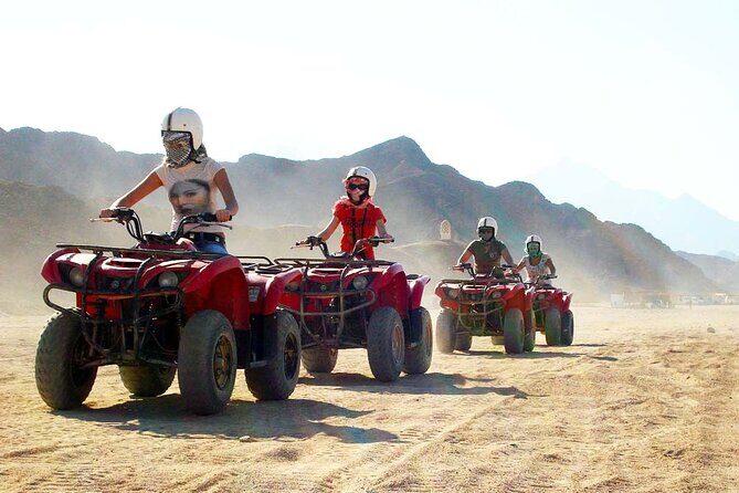 Sunset quad tour & Eco Mountain with dinner in Sharm El Sheikh - Key Points