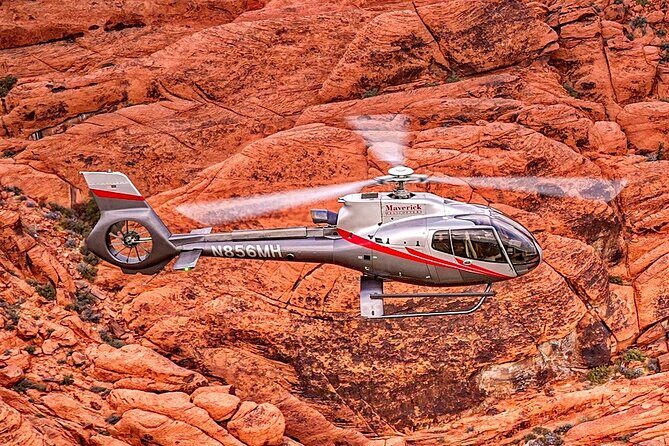 Sunset Red Rock Canyon Helicopter Tour and Champagne Toast - The Itinerary in Detail