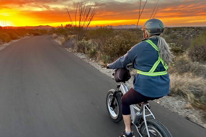 Sunset Saguaro National Park, East Guided E-Bike Tour - Key Points