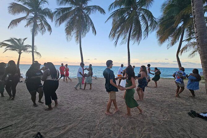 Sunset Salsa Beach Class in San Juan - Key Points