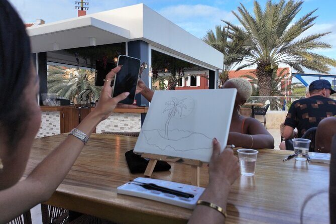 Sunset Sip and Paint Overlooking Curaçao Iconic Skyline - The Value and Who it’s Best For