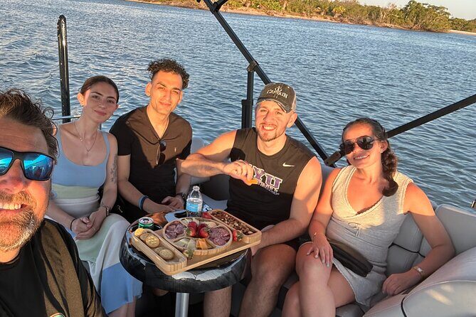 Sunset Tour in Naples Bay on a New Godfrey- All included - An Overview of the Naples Bay Sunset Cruise